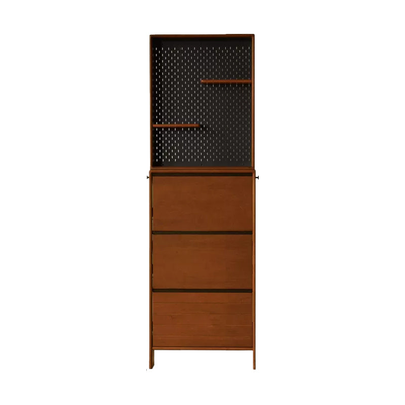 Vivienne Poplar & Solid Beech Ultra-Thin Shoe Cabinet 65cm 80cm 116cm – 65cm B, view 19