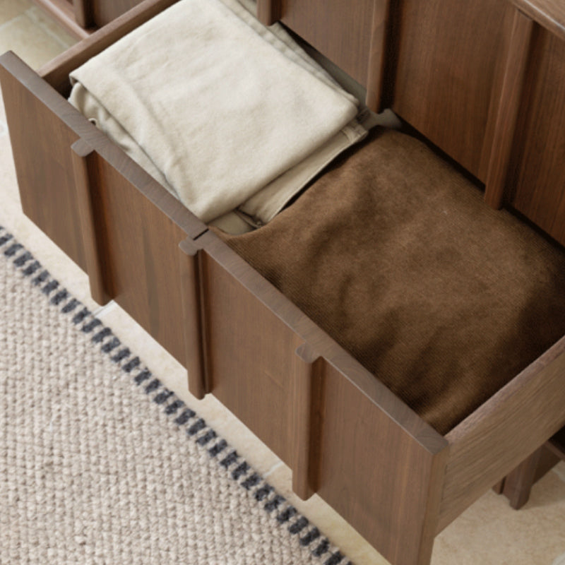Quinton solid black walnut dresser – view 8