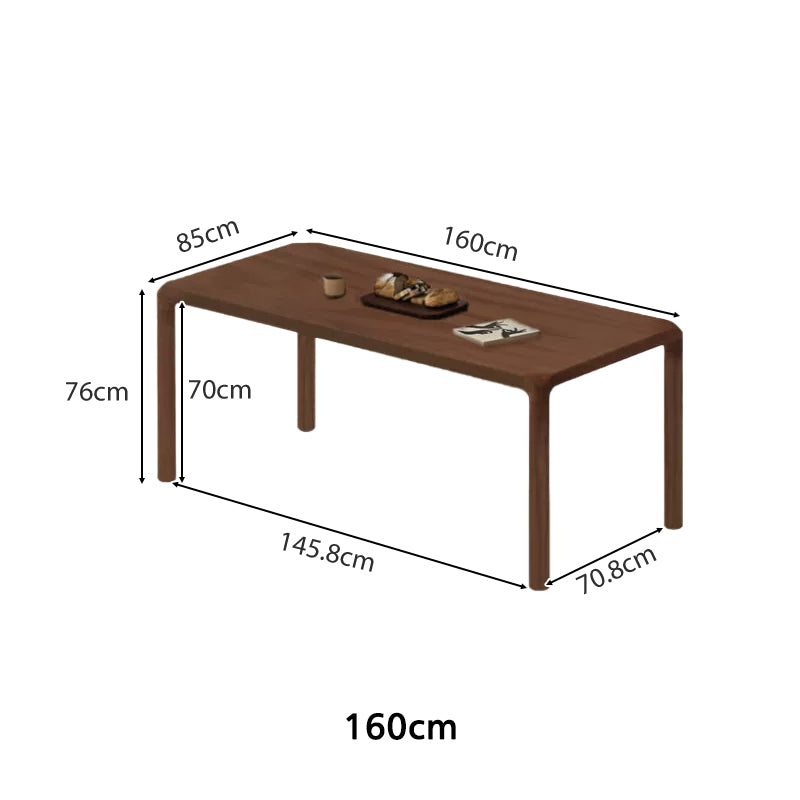 Renee solid ash dining table set – view 26