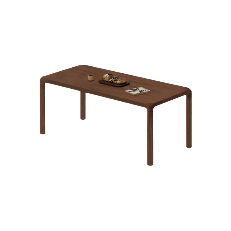 Renee solid ash dining table set – Table Walnut 1.6m, view 25