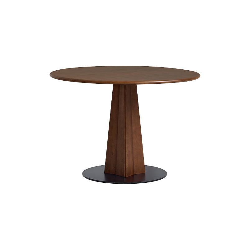 Imelda 110cm Round Wooden Dining Table Set with Chairs – view 14