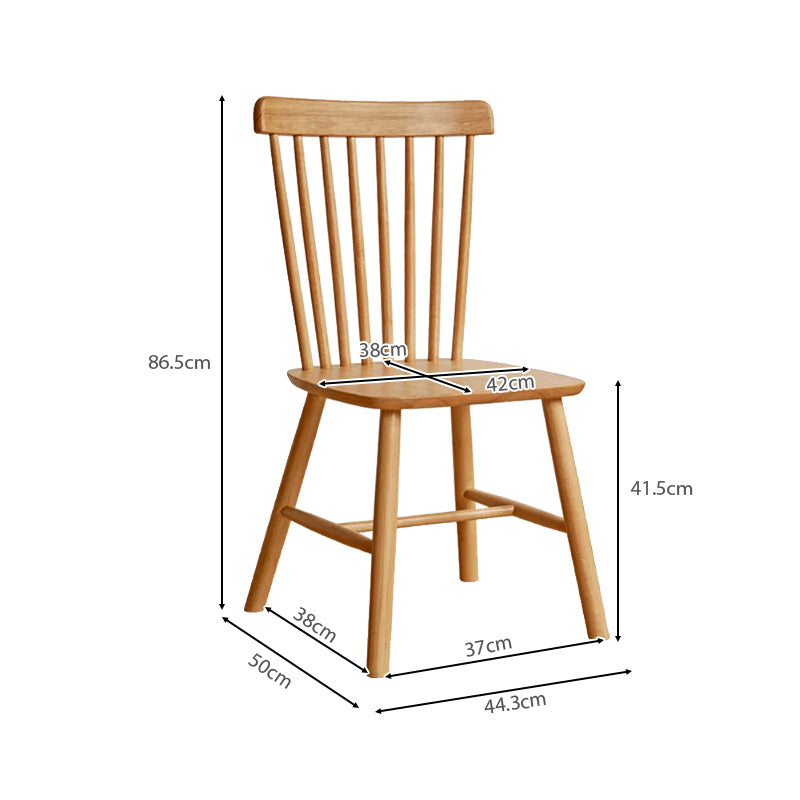 Adair Rubberwood Foldable Dining Table 80cm, with or without Chairs – view 13