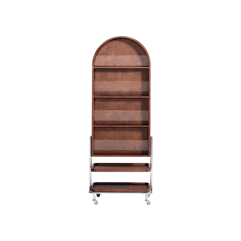Tabitha Rubberwood Freestanding Double-Sided Full-Length Mirror with Storage Cabinet – view 16