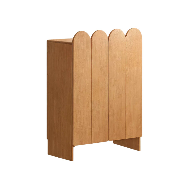 Zaria Rubberwood Shoe Cabinet 80cm – A, view 17