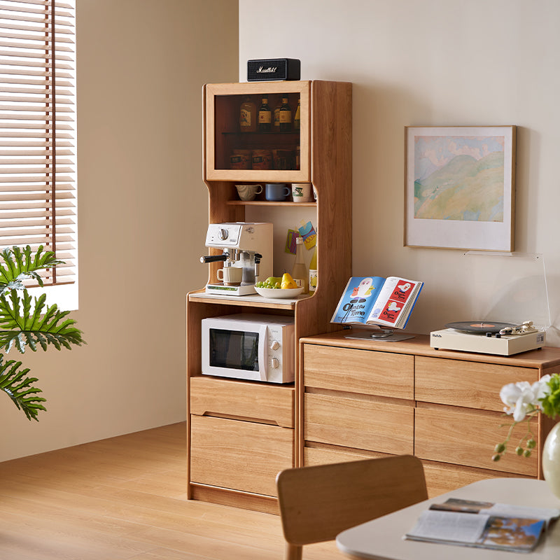 Vance Rubberwood Sideboard 60cm 80cm – view 2