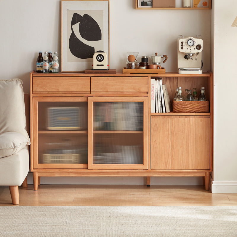 Lorelei Rubberwood Ultra-Thin Sideboard 120cm 150cm