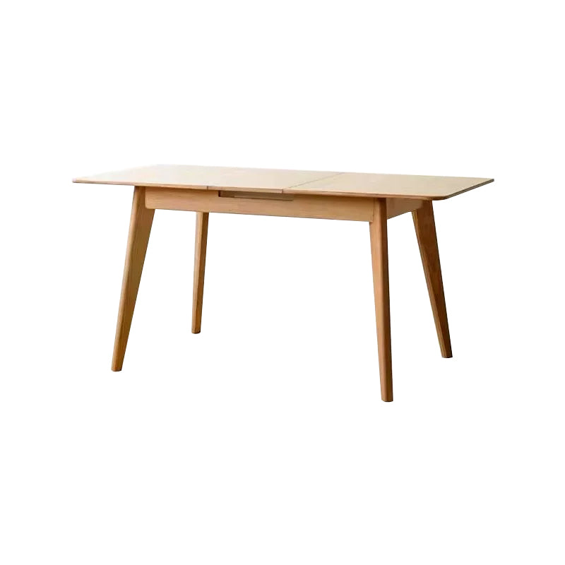 Sloan Solid American Oak Extendable Dining Table 120cm 140cm – 120cm, view 14