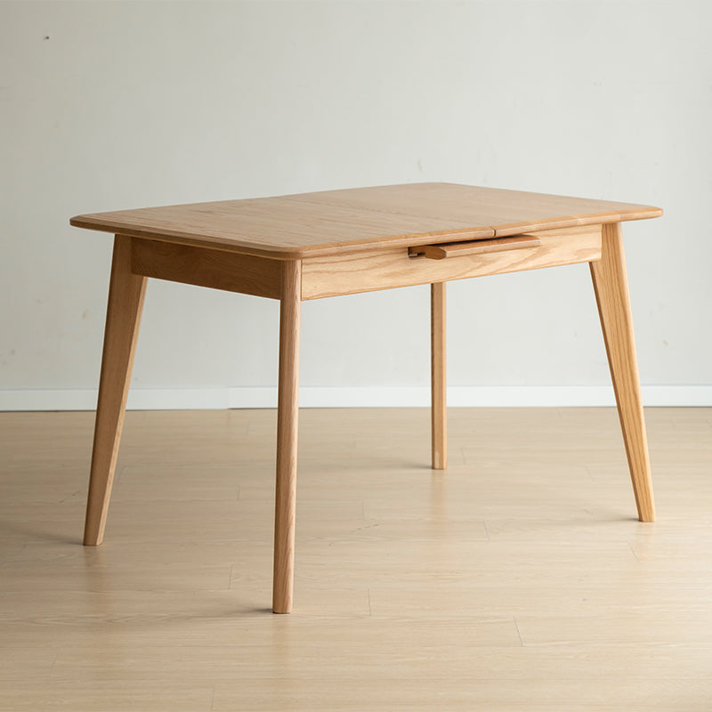 Sloan Solid American Oak Extendable Dining Table 120cm 140cm – view 9