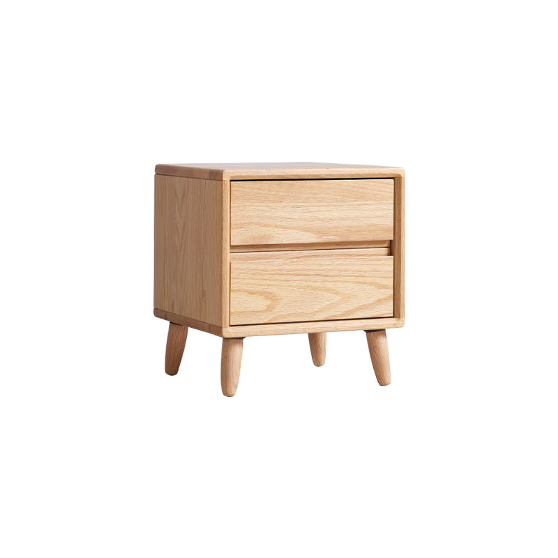 Harmony Solid American Oak Bedside Table – view 19