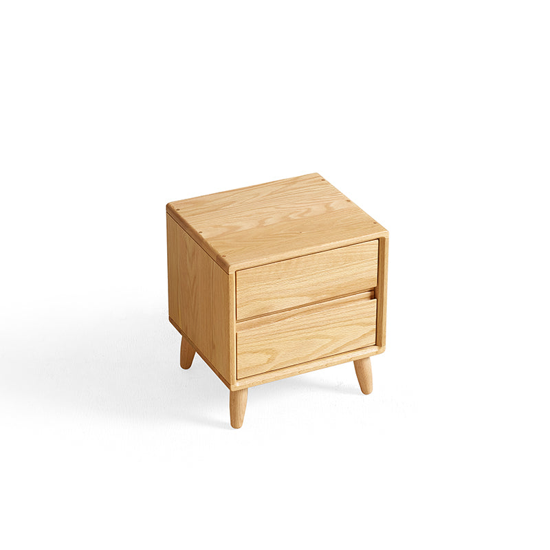 Harmony Solid American Oak Bedside Table – view 21