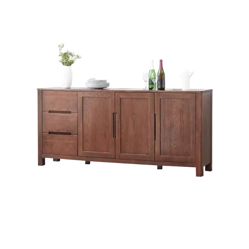 Selma Solid American Oak Multi-Drawer Sideboard 150cm 180cm – 180cm, view 10
