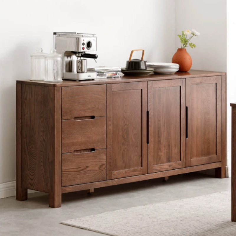 Selma Solid American Oak Multi-Drawer Sideboard 150cm 180cm – view 2