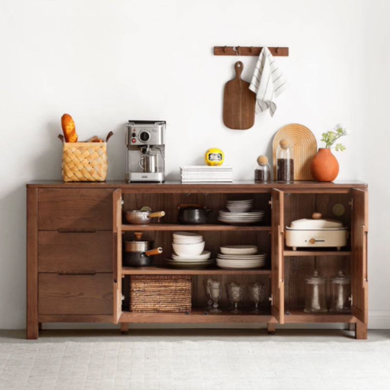 Selma Solid American Oak Multi-Drawer Sideboard 150cm 180cm – view 4