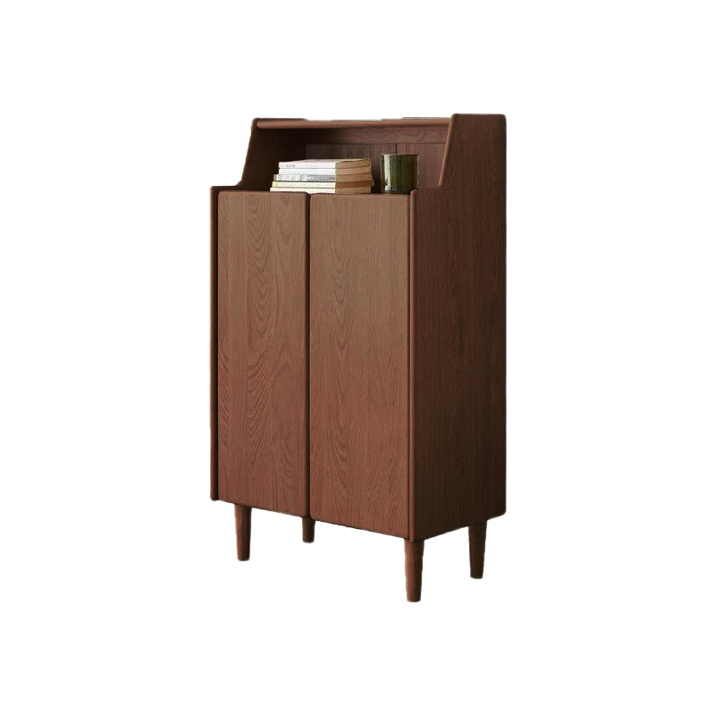 Solid American Oak 2-Door Shoe Cabinet 65cm 80cm – 65cm, view 9