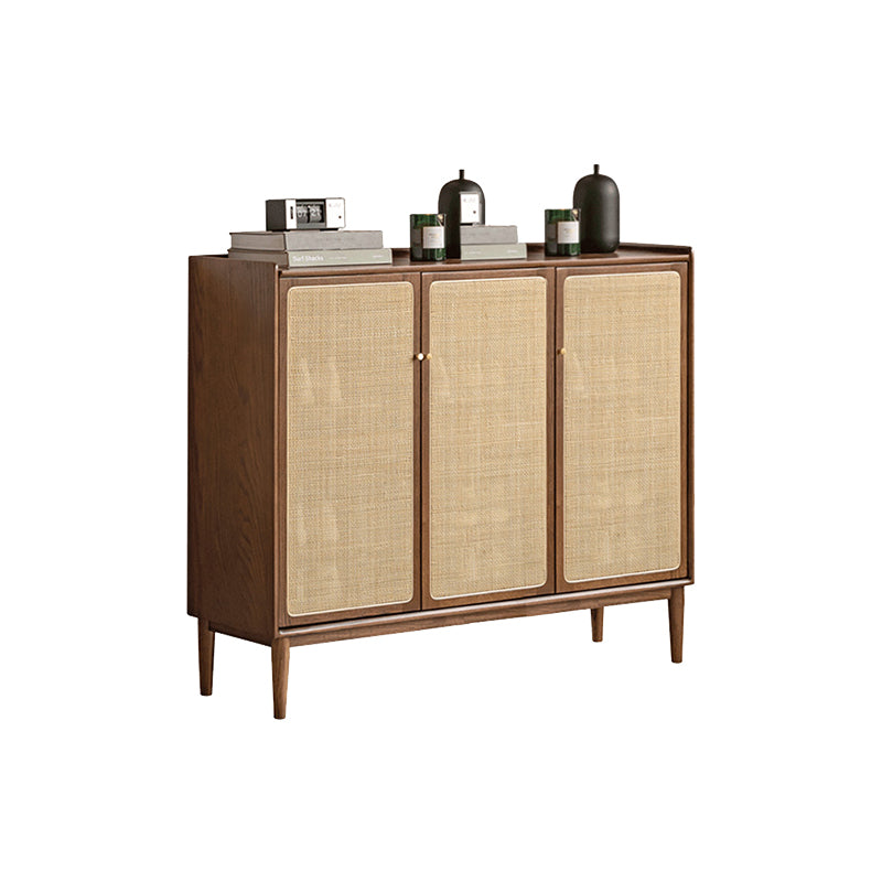 Pablo Solid American Oak Shoe Cabinet 65cm 80cm 115cm – 115cm, view 14