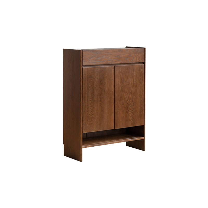 Patsy Solid American Oak Shoe Cabinet 85cm – view 10