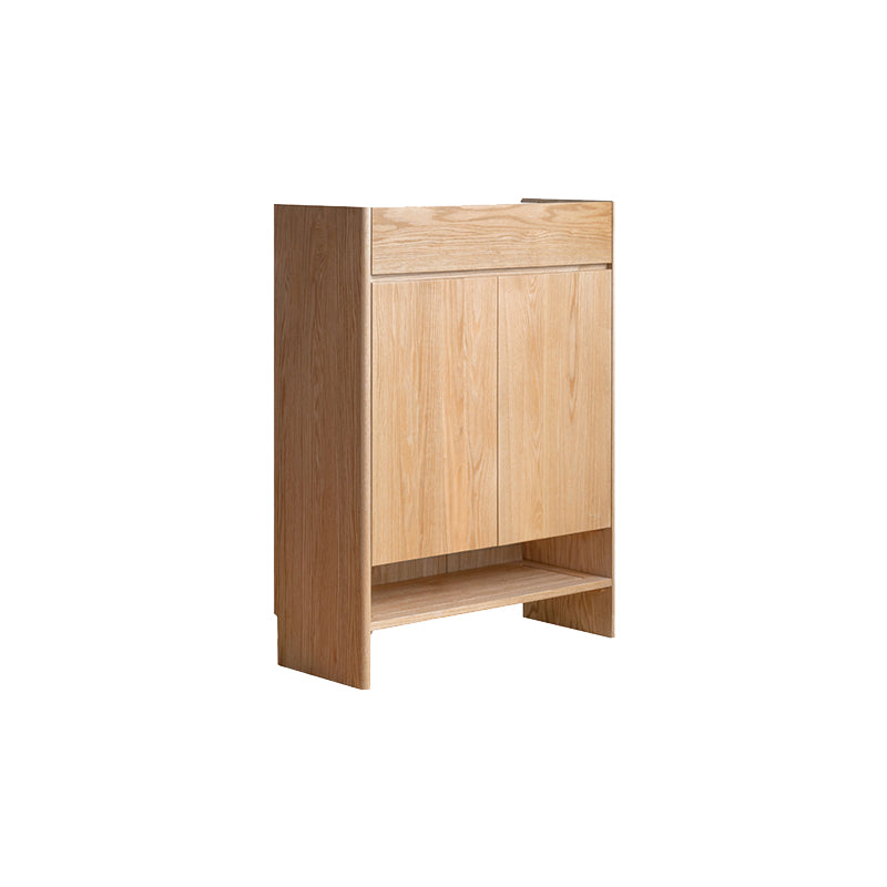 Patsy Solid American Oak Shoe Cabinet 85cm – view 20