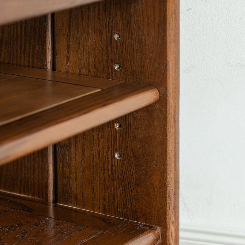 Willa Solid American Oak Shoe Cabinet 60cm 80cm – view 7