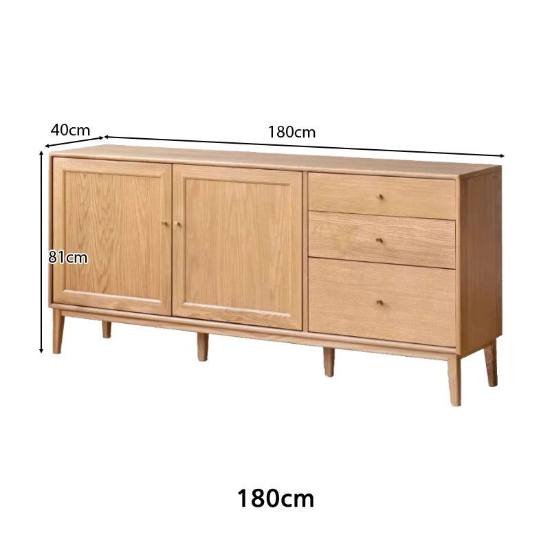 Peregrine Solid American Oak Sideboard 125cm 150cm 180cm – view 16