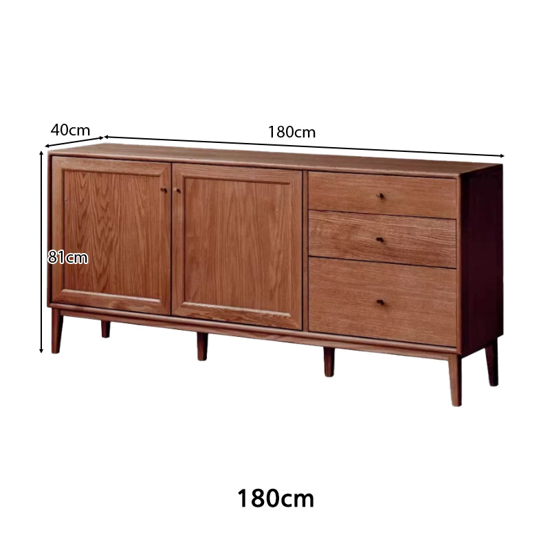 Peregrine Solid American Oak Sideboard 125cm 150cm 180cm – view 8