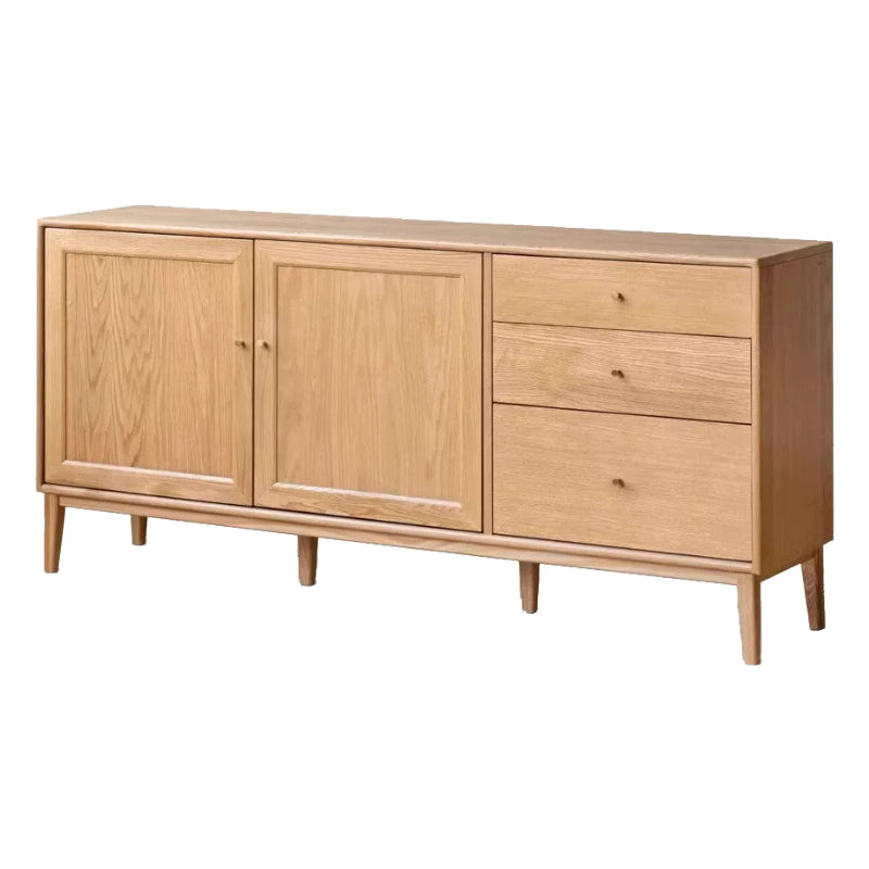 Peregrine Solid American Oak Sideboard 125cm 150cm 180cm – Natural Wood 180cm, view 15