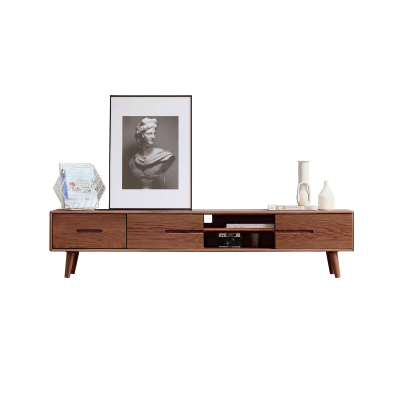 Daubs Solid American Oak Sliding-Door TV Unit 150cm 180cm – view 18