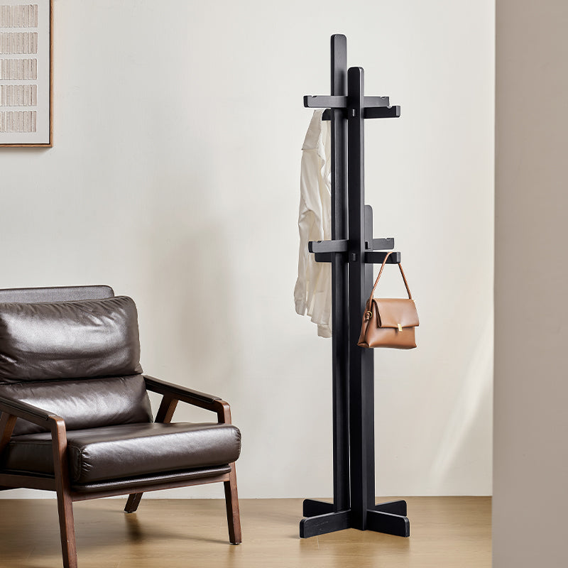 Olaf Solid Ash Coat Rack 50cm – Black, view 2
