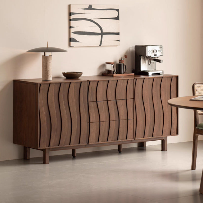 Barrett Solid Black Walnut Multi-Drawer Sideboard 1.5m 1.8m
