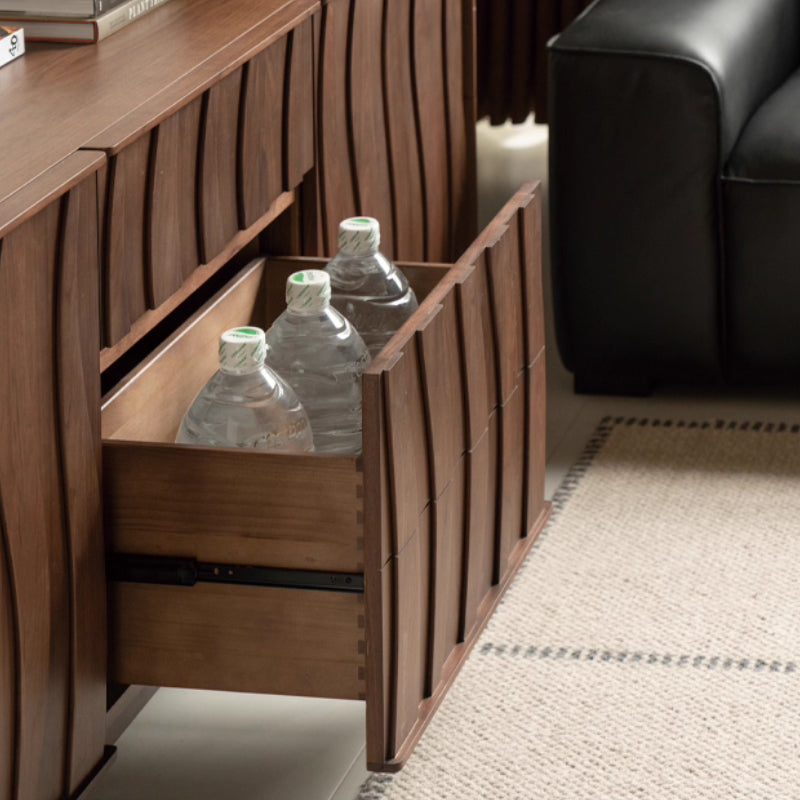 Barrett Solid Black Walnut Multi-Drawer Sideboard 1.5m 1.8m – view 8