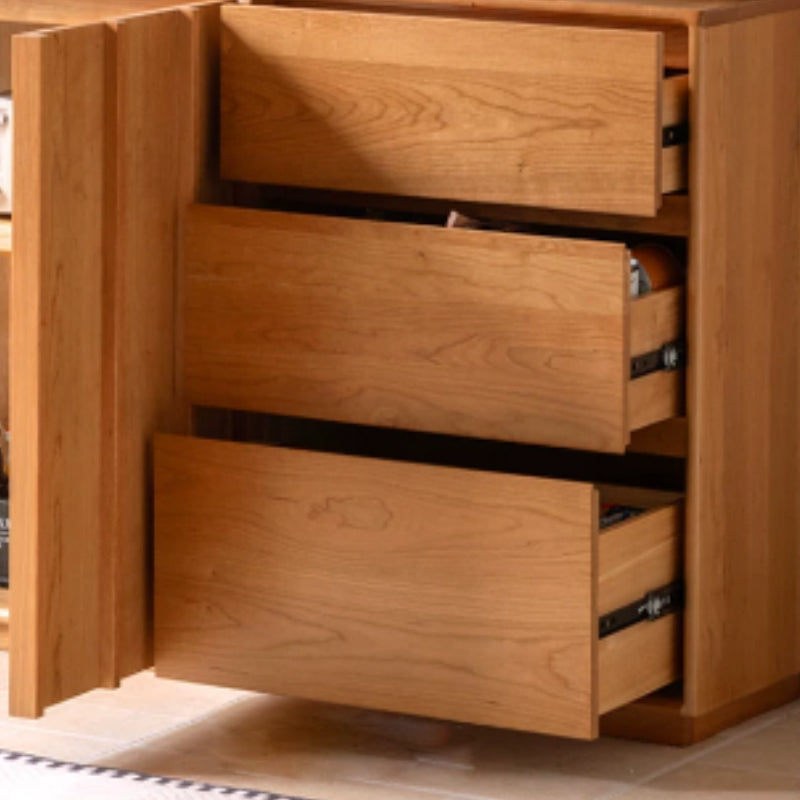 Yates Solid Cherry Multi-Drawer Sideboard 125cm 150cm 180cm – view 3