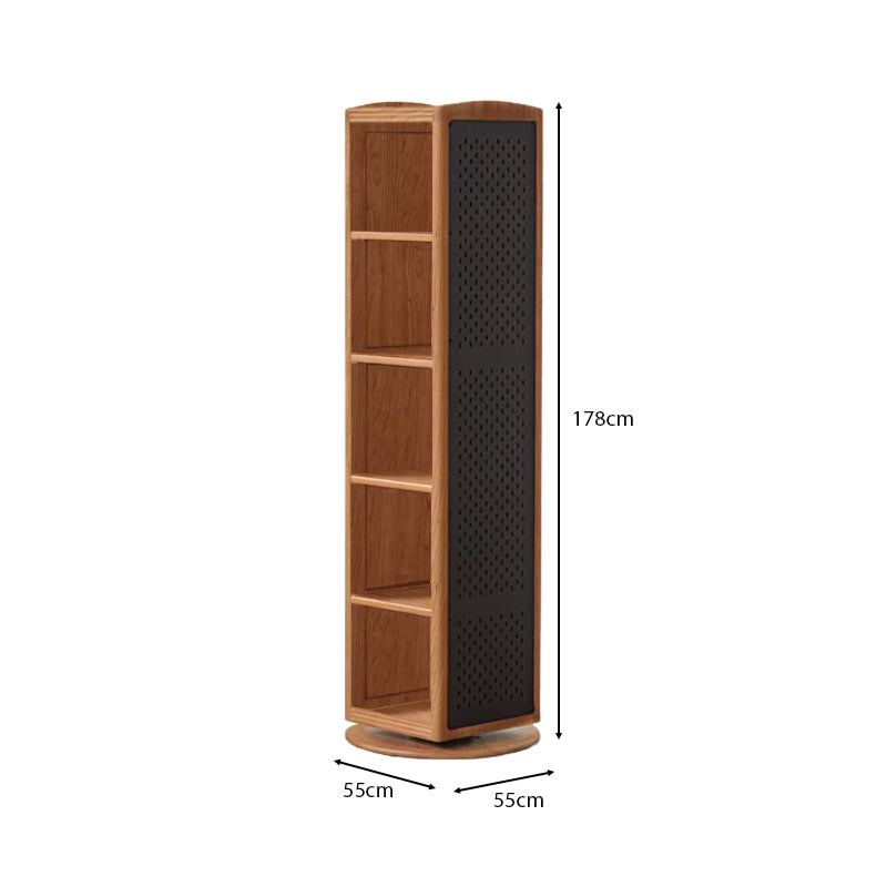 Leander Solid Cherry Revolving Mirror Cabinet 55cm – view 11