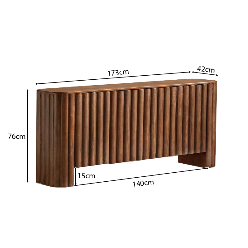 Wilhelmina Solid Mango Sideboard 173cm – view 10