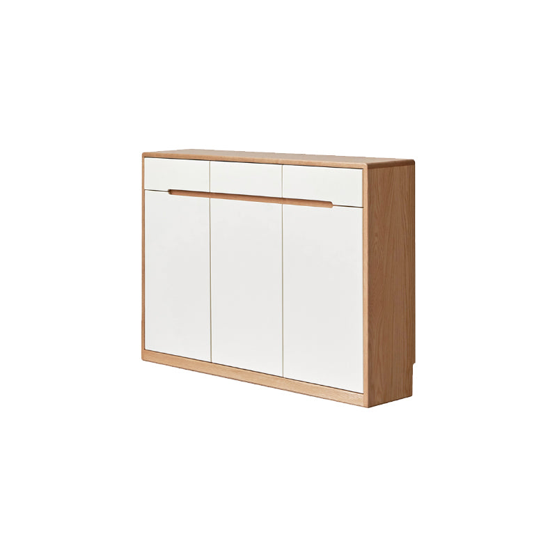 Ronan Solid American Oak and Liriodendron Ultra-Thin Sideboard 90cm 120cm 150cm – 120cm, view 11