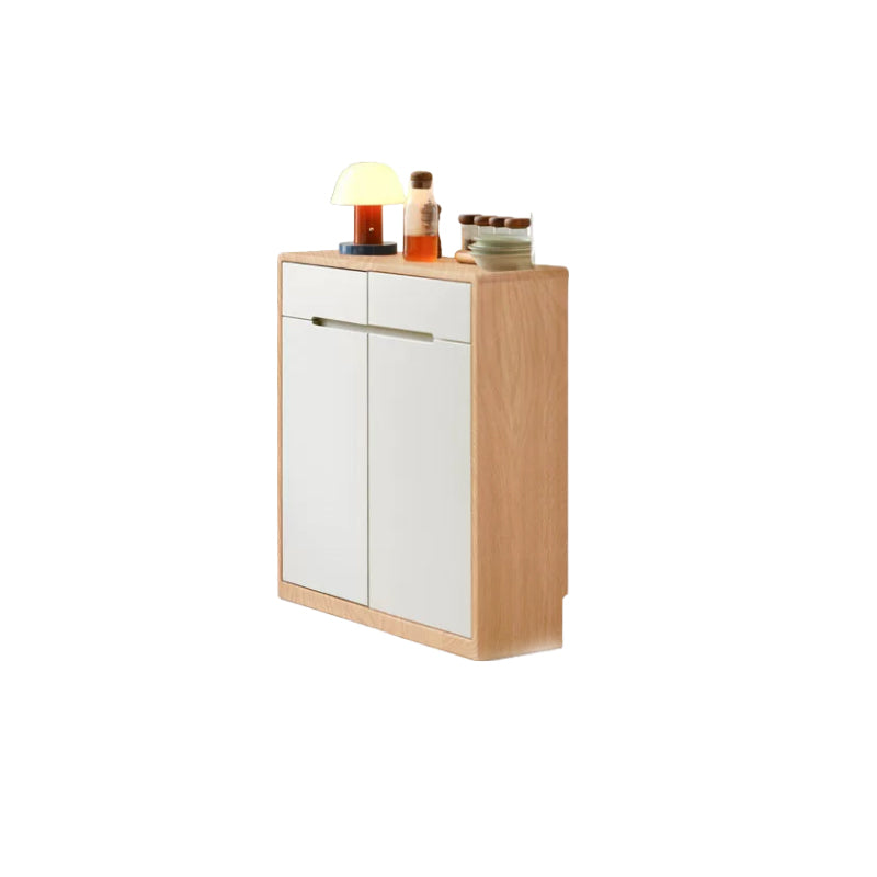 Ronan Solid American Oak and Liriodendron Ultra-Thin Sideboard 90cm 120cm 150cm – 90cm, view 13
