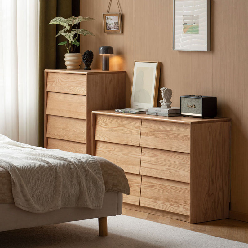 Shirley Solid Oak Chest of Drawers 5-Tier / 6-Tier – SET, view 11