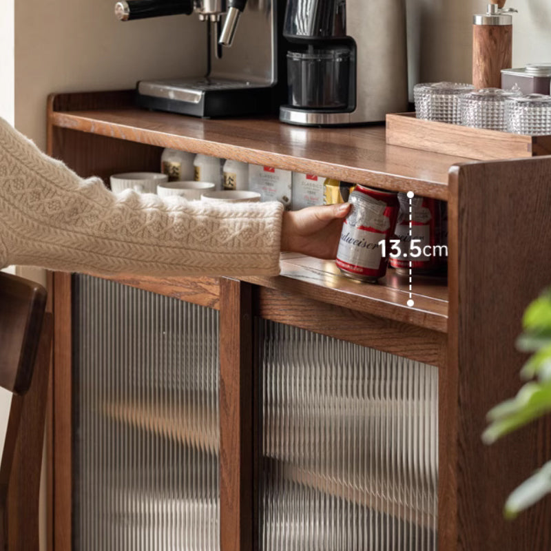 Todd Solid Oak Sideboard 65cm 100cm – view 3