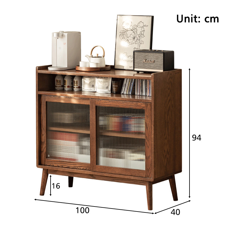 Todd Solid Oak Sideboard 65cm 100cm – view 7