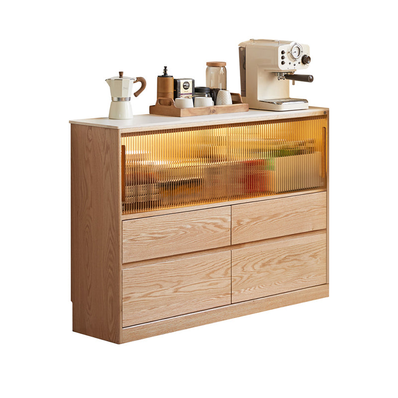 Rebecca Solid Oak Ultra-Thin Sideboard 120cm – view 7