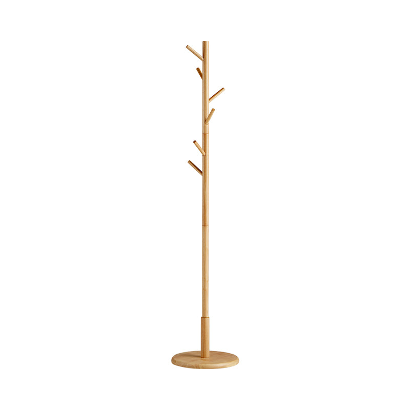 Norbert Solid Rubberwood Coat Rack 36cm – view 11