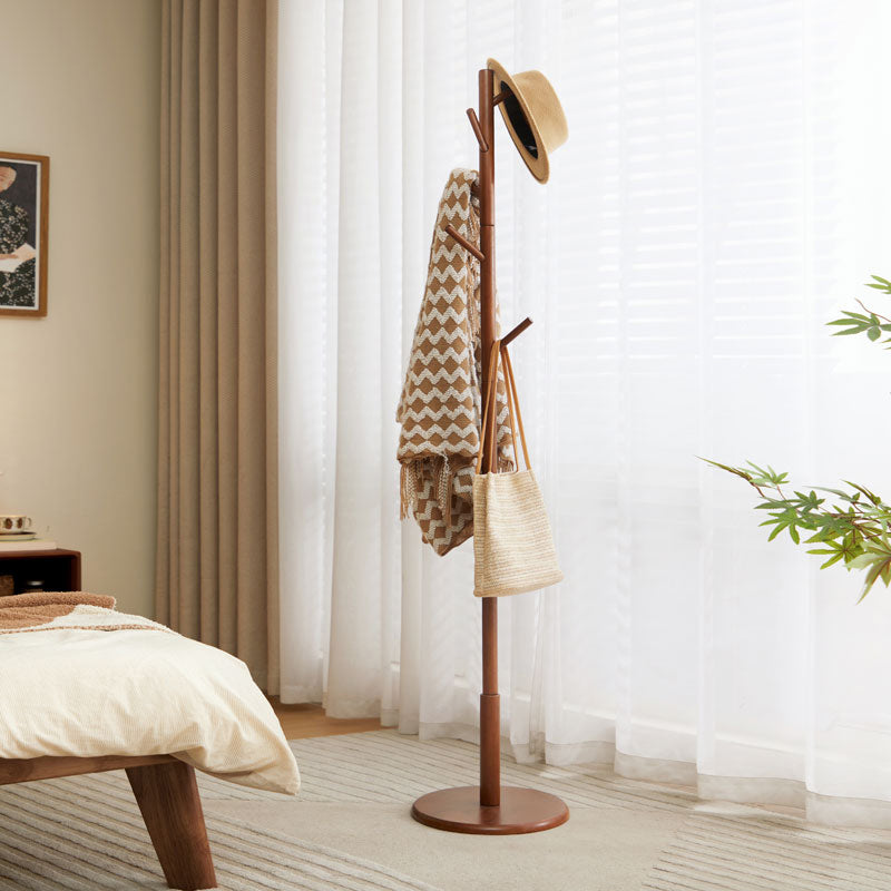 Norbert Solid Rubberwood Coat Rack 36cm – view 14