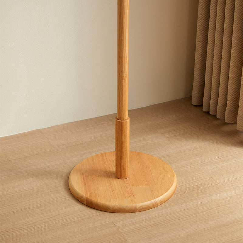 Norbert Solid Rubberwood Coat Rack 36cm – view 8