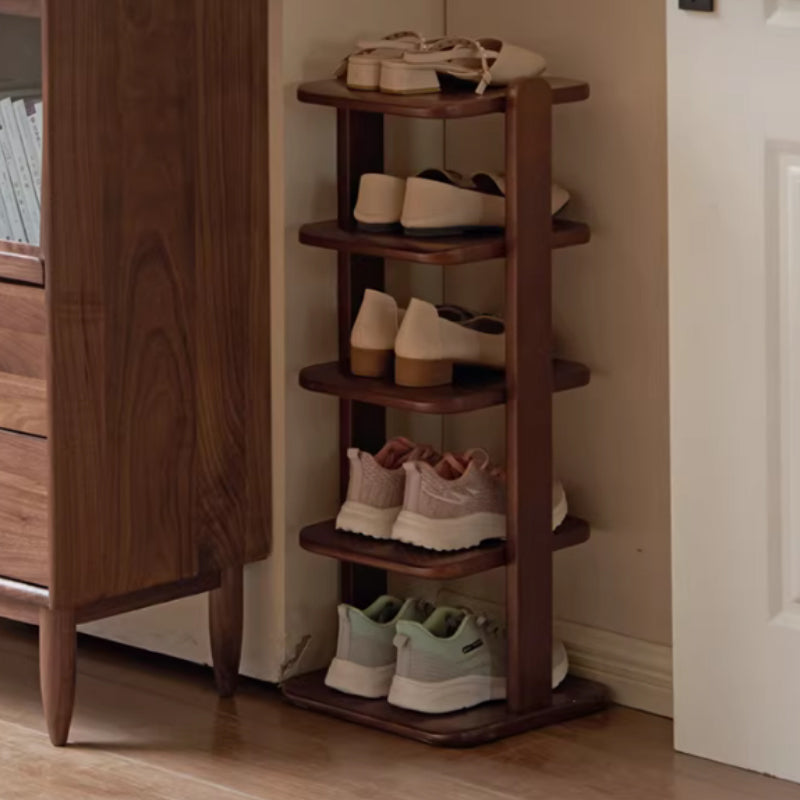 Lysander Solid Rubberwood Ultra-Thin Shoe Cabinet 76cm 110cm – 76cm, view 9