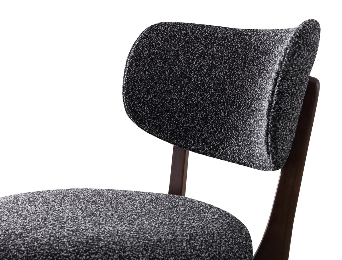 Mezzo Upholstered Dining Chair, Solid Ash Legs 42cm – view 19