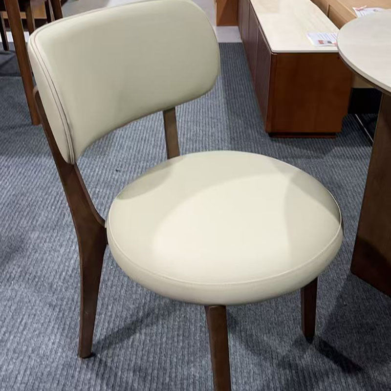Mezzo Upholstered Dining Chair, Solid Ash Legs 42cm – view 4