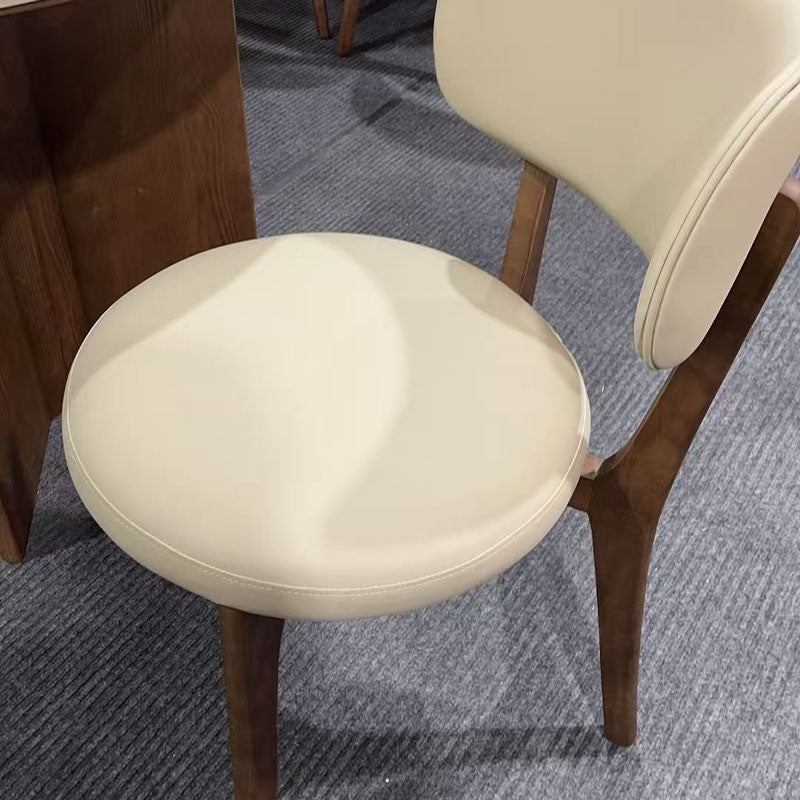Mezzo Upholstered Dining Chair, Solid Ash Legs 42cm – view 5