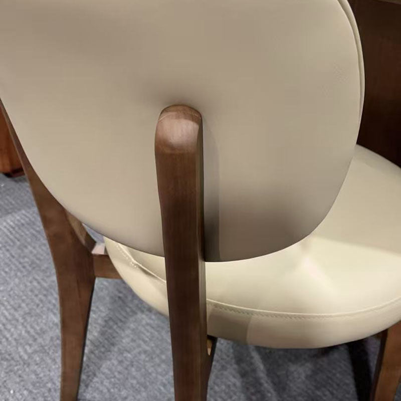 Mezzo Upholstered Dining Chair, Solid Ash Legs 42cm – view 6