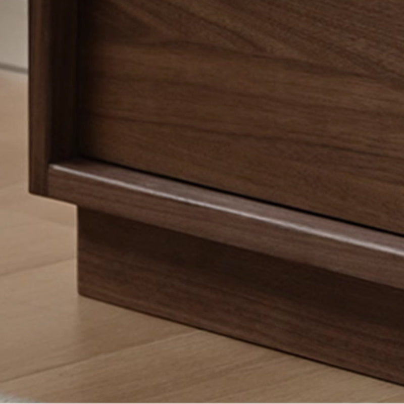 Carmela Solid Black Walnut Chest of Drawers 131cm – view 7