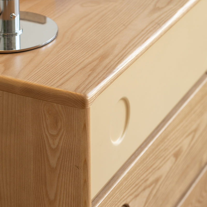 Waverly solid ash dresser in natural wood finish – view 3