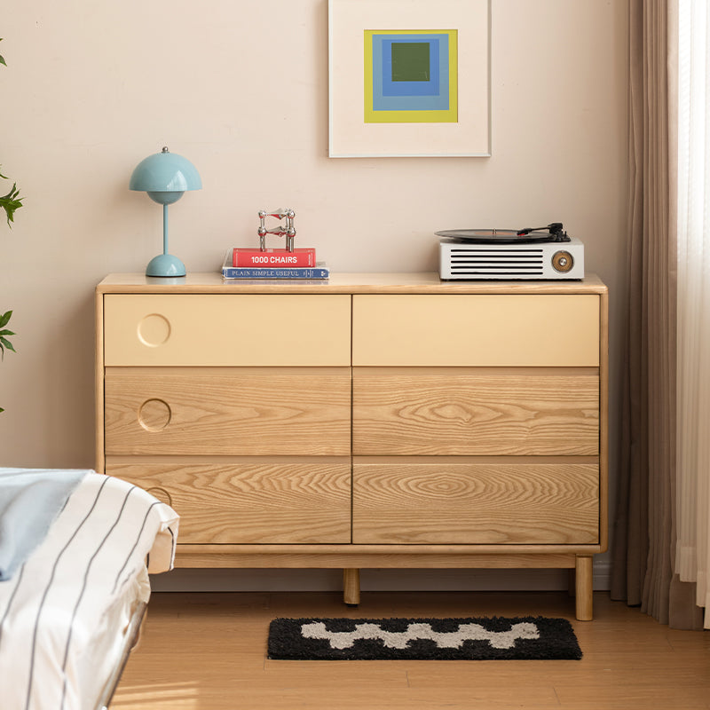 Waverly solid ash dresser in natural wood finish – view 9