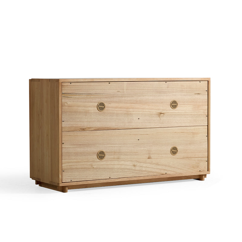 Theresa Rubberwood Chest of Drawers 120cm – view 7